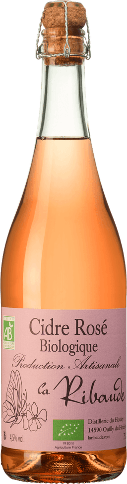 La Ribaude Cidre Rosé Biologique