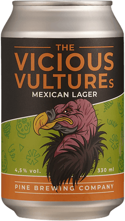 Pine Brewing The Vicious Vultures Mexican lager gluten free