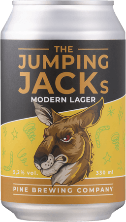 Pine Brewing Company Jumping Jacks Modern Lager