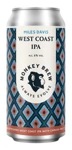Monkey Brew Miles Davis West Coast IPA