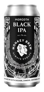 Monkey Brew Morgoth Black IPA