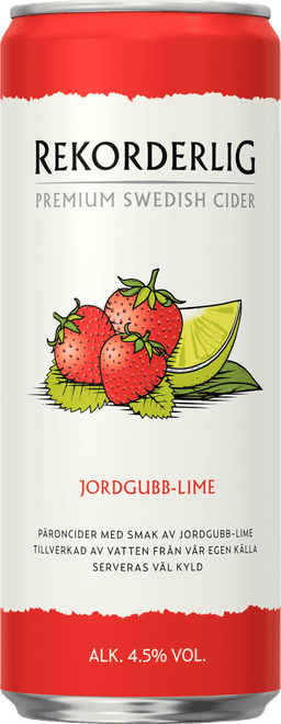 Rekorderlig Jordgubb Lime