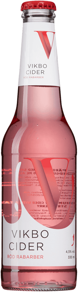 Vikbo Cider Röd Rabarber