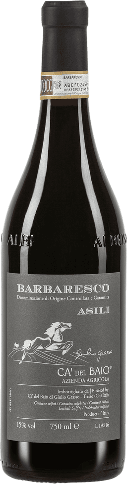 Barbaresco Asili Ca' del Baio