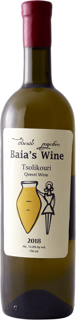 Baia's Wine Tsolikouri Qvevri Wine