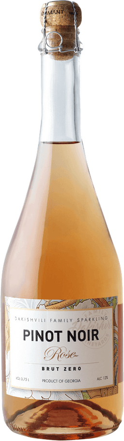 Dakishvili Family Sparkling Pinot Noir Rosé Brut Zero