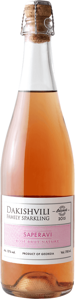 Dakishvili Family Sparkling Saperavi Rosé Brut Nature