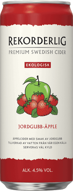 Rekorderlig Jordgubb-Äpple Ekologisk
