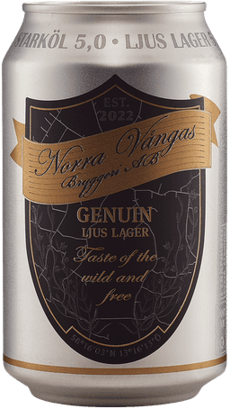 Norra Vångas Bryggeri Genuin Lager