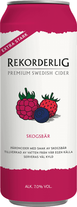 Rekorderlig Skogsbär Extra stark