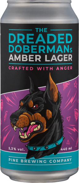 Pine Brewing Company The Dreaded Doberman Amber Lager