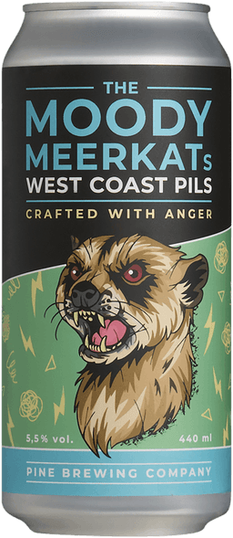Pine Brewing Company The Moody Meerkat's Modern Lager