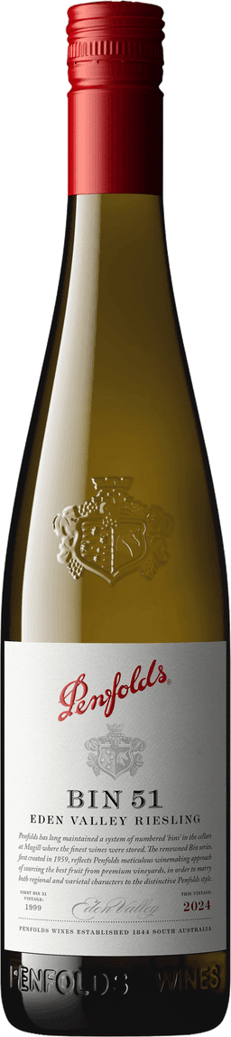 Penfolds Bin 51 Eden Valley Riesling 2024