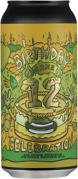 Amundsen Birthday Cake 12th Celebration Pineapple