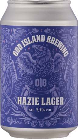 Odd Island Brewing Hazie Lager