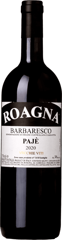Roagna Barbaresco Pajè Vecchie Viti 2020